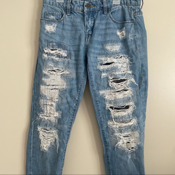 Blank NYC distressed jeans women’s 25 pants blue ripped - Picture 5 of 11
